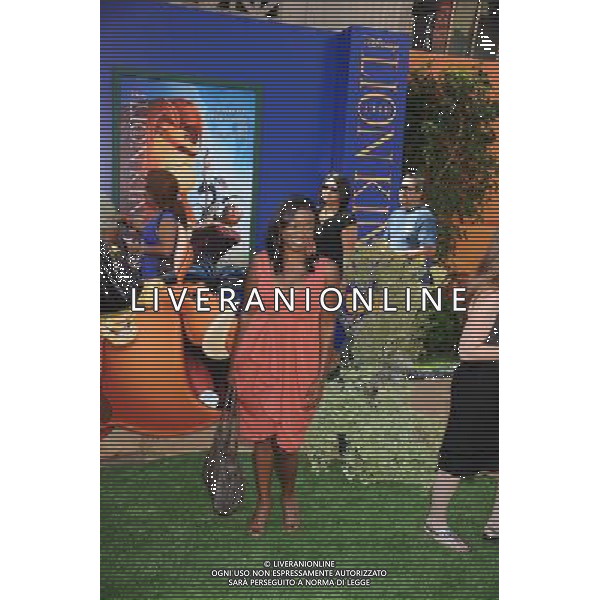 HOLLYWOOD, CA - AUGUST 27: Niketa Calame arrives at \'The Lion King\' Los Angeles 3D Premiere at the El Capitan Theatre on August 27, 2011 in Hollywood, California.