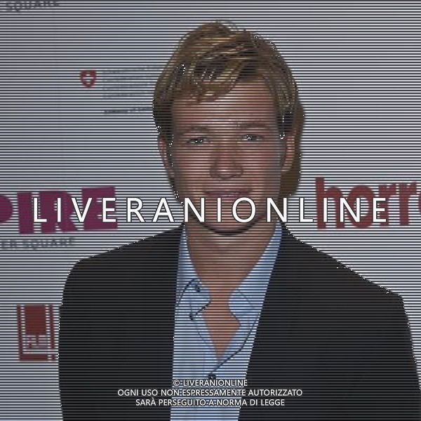 Ed Speleers attends the UK Premiere of A Lonely Place to Die at the Film 4 Frightfest, The Empire Leicester Square, London on 29th August 2011. Persons pictured: Ed Speleers (Actor). Picture by Julie Edwards