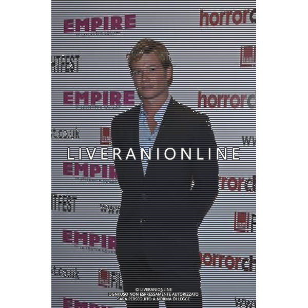 Ed Speleers attends the UK Premiere of A Lonely Place to Die at the Film 4 Frightfest, The Empire Leicester Square, London on 29th August 2011. Persons pictured: Ed Speleers (Actor). Picture by Julie Edwards