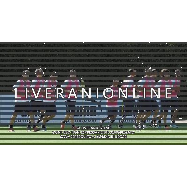 Raduno Nazionale Italiana a Coverciano Firenze - 30.08.2011 Allenamento Nella Foto:gruppo corsa /Ph.Vitez-Ag. Aldo Liverani