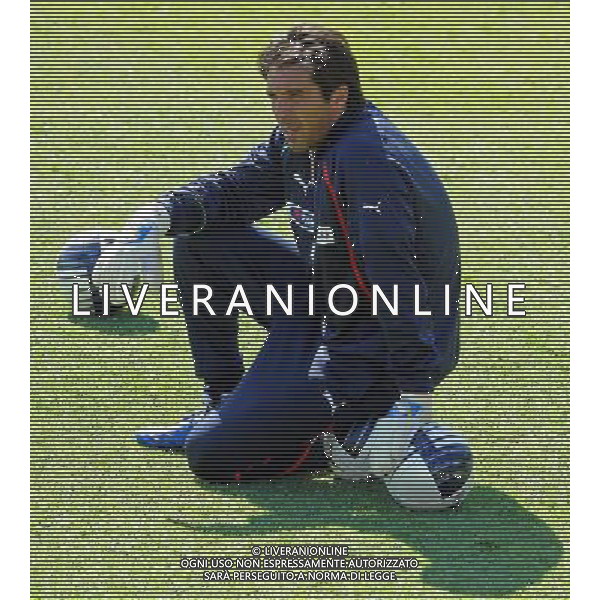 Raduno Nazionale Italiana a Coverciano Firenze - 30.08.2011 Allenamento Nella Foto:buffon /Ph.Vitez-Ag. Aldo Liverani