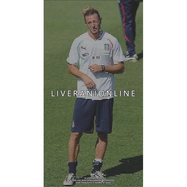 Raduno Nazionale Italiana a Coverciano Firenze - 30.08.2011 Allenamento Nella Foto:balzaretti /Ph.Vitez-Ag. Aldo Liverani