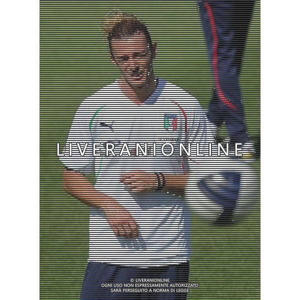 Raduno Nazionale Italiana a Coverciano Firenze - 30.08.2011 Allenamento Nella Foto:balzaretti /Ph.Vitez-Ag. Aldo Liverani