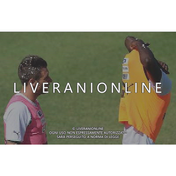 Raduno Nazionale Italiana a Coverciano Firenze - 30.08.2011 Allenamento Nella Foto:balotelli-cassano /Ph.Vitez-Ag. Aldo Liverani