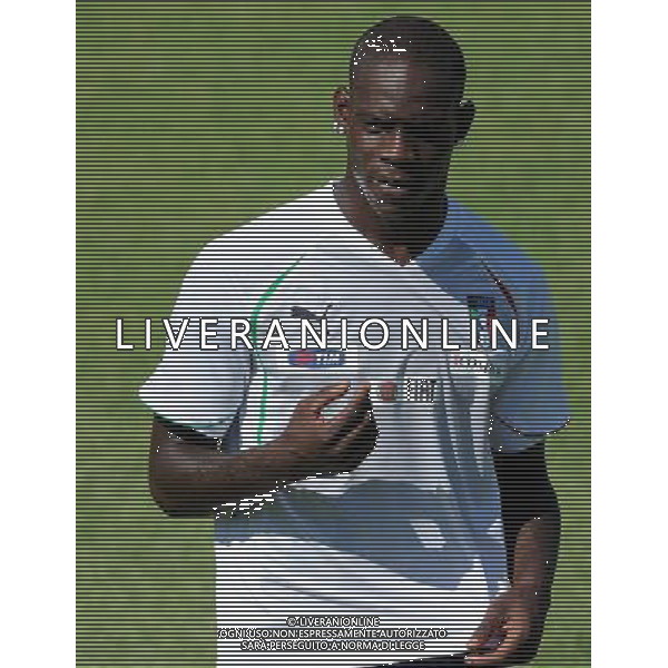 Raduno Nazionale Italiana a Coverciano Firenze - 30.08.2011 Allenamento Nella Foto:balotelli /Ph.Vitez-Ag. Aldo Liverani