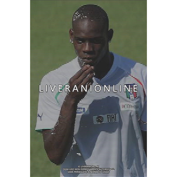 Raduno Nazionale Italiana a Coverciano Firenze - 30.08.2011 Allenamento Nella Foto:balotelli /Ph.Vitez-Ag. Aldo Liverani