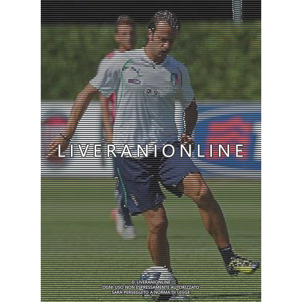 Raduno Nazionale Italiana a Coverciano Firenze - 30.08.2011 Allenamento Nella Foto:gilardino /Ph.Vitez-Ag. Aldo Liverani