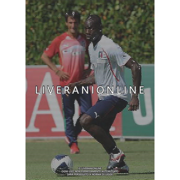 Raduno Nazionale Italiana a Coverciano Firenze - 30.08.2011 Allenamento Nella Foto:balotelli /Ph.Vitez-Ag. Aldo Liverani