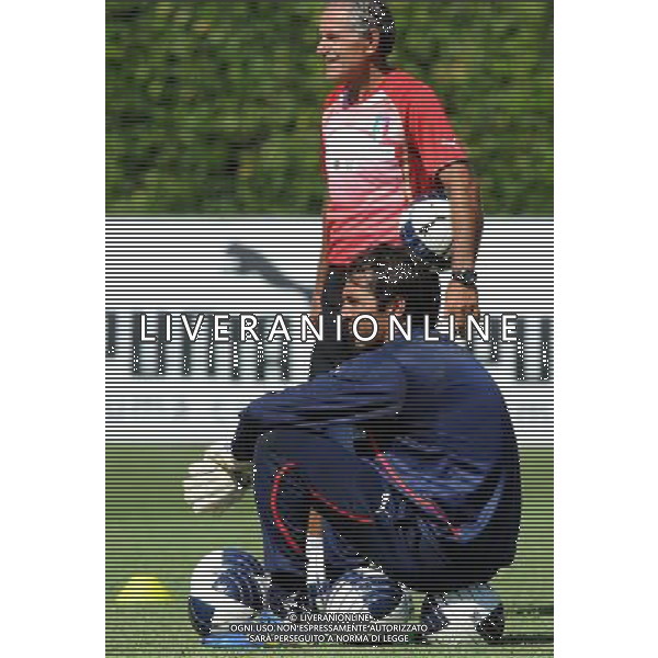 Raduno Nazionale Italiana a Coverciano Firenze - 30.08.2011 Allenamento Nella Foto:buffon /Ph.Vitez-Ag. Aldo Liverani