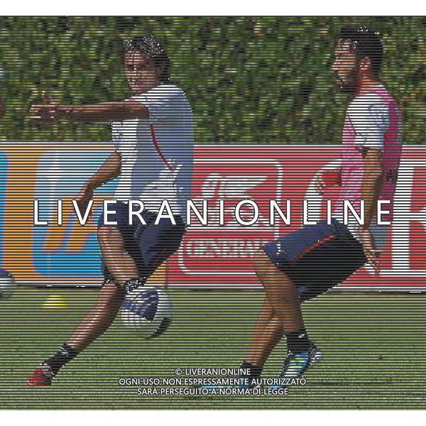 Raduno Nazionale Italiana a Coverciano Firenze - 30.08.2011 Allenamento Nella Foto:aquilani /Ph.Vitez-Ag. Aldo Liverani