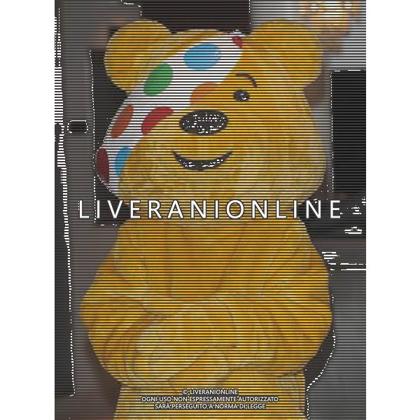 Picture Shows: Pudsey the bear attending the launch of \'BBC Children in Need POP Goes the Musical\'. Held at Kensington Roof Gardens on Wednesday August 31, 2011. .