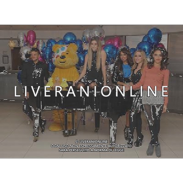 Picture Shows: The Sugababes, Stacey Solomon and Peter Andre attending the launch of \'BBC Children in Need POP Goes the Musical\'. Held at Kensington Roof Gardens on Wednesday August 31, 2011. .