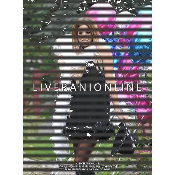 Picture Shows: Stacey Solomon attending the launch of \'BBC Children in Need POP Goes the Musical\'. Held at Kensington Roof Gardens on Wednesday August 31, 2011. .