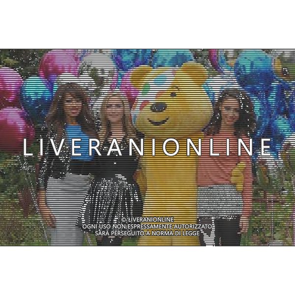 Picture Shows: The Sugababes attending the launch of \'BBC Children in Need POP Goes the Musical\'. Held at Kensington Roof Gardens on Wednesday August 31, 2011. .