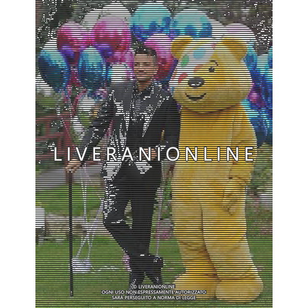 Picture Shows: Peter Andre attending the launch of \'BBC Children in Need POP Goes the Musical\'. Held at Kensington Roof Gardens on Wednesday August 31, 2011. .