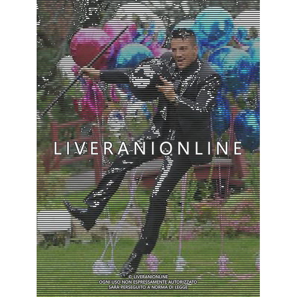 Picture Shows: Peter Andre attending the launch of \'BBC Children in Need POP Goes the Musical\'. Held at Kensington Roof Gardens on Wednesday August 31, 2011. .