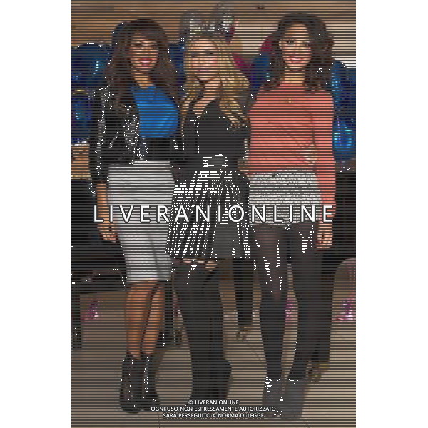 LONDON, UNITED KINGDOM 31 AUGUST : Pic Shows Jade Ewan, Heidi Range, Amelle Berrabah, Stacey Solomon, Peter Andre and attend the launch of \'Pop Goes The Musical\' at The Roof Gardens on August, 31st, 2011 in London, England