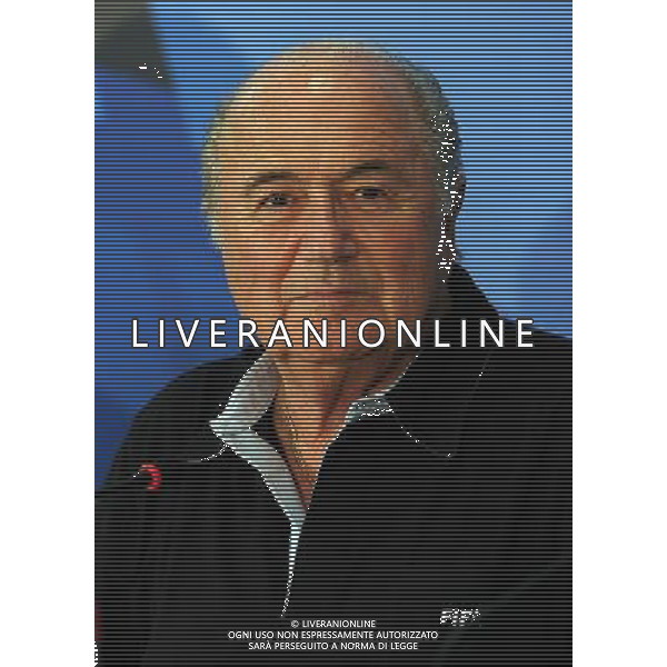 FIFA Beach Soccer World Cup 2011 Ravenna - 01.09.2011 Conferenza Stampa Nella Foto:Joseph Blatter /Ph.Vitez-Ag. Aldo Liverani