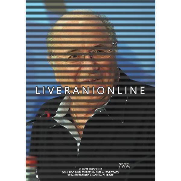 FIFA Beach Soccer World Cup 2011 Ravenna - 01.09.2011 Conferenza Stampa Nella Foto:Joseph Blatter /Ph.Vitez-Ag. Aldo Liverani