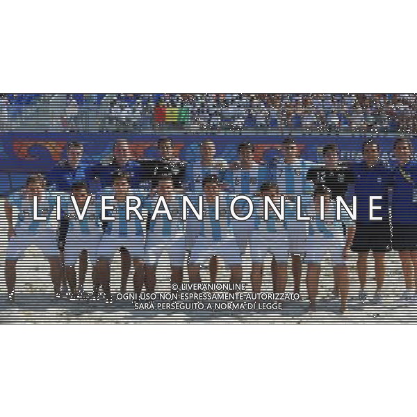 FIFA Beach Soccer World Cup 2011 Gruppo B Ravenna - 01.09.2011 Argentina-Oman Nella Foto:Argentina Squadra Formazione /Ph.Vitez-Ag. Aldo Liverani