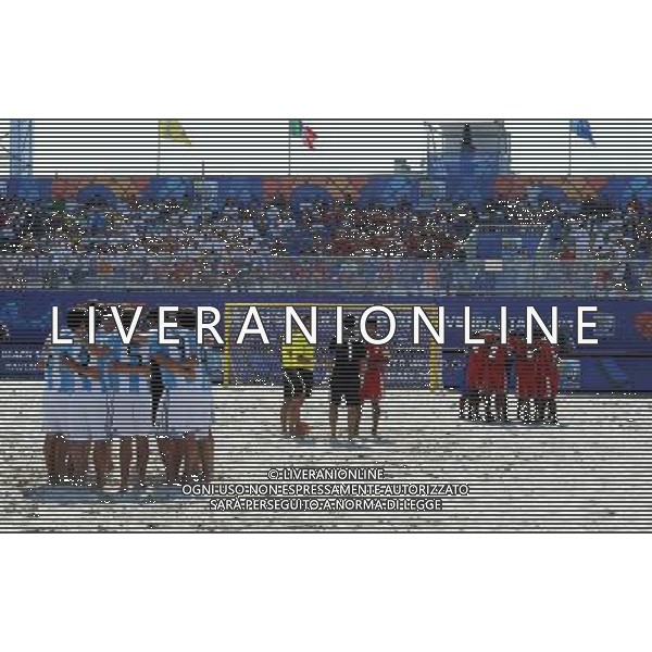 FIFA Beach Soccer World Cup 2011 Gruppo B Ravenna - 01.09.2011 Argentina-Oman Nella Foto:Argentina e Oman in Campo /Ph.Vitez-Ag. Aldo Liverani