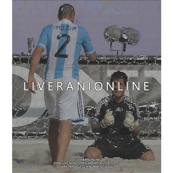 FIFA Beach Soccer World Cup 2011 Gruppo B Ravenna - 01.09.2011 Argentina-Oman Nella Foto:Esultanza finale Cesar Mendoza /Ph.Vitez-Ag. Aldo Liverani