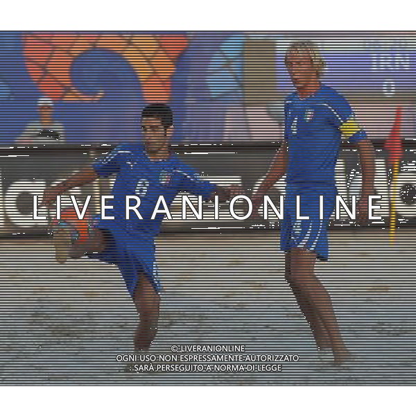 FIFA Beach Soccer World Cup 2011 Gruppo A Ravenna - 01.09.2011 Italia-Iran Nella Foto:Franco Palma-Michele Leghissa /Ph.Vitez-Ag. Aldo Liverani