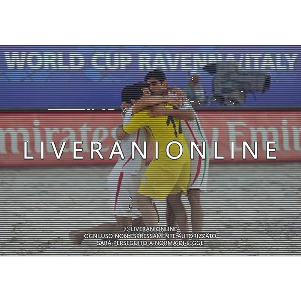 FIFA Beach Soccer World Cup 2011 Gruppo A Ravenna - 01.09.2011 Italia-Iran Nella Foto:Esultanza Iran /Ph.Vitez-Ag. Aldo Liverani
