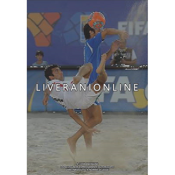 FIFA Beach Soccer World Cup 2011 Gruppo A Ravenna - 01.09.2011 Italia-Iran Nella Foto:Ali Naderi-Sacha Di Tullio /Ph.Vitez-Ag. Aldo Liverani