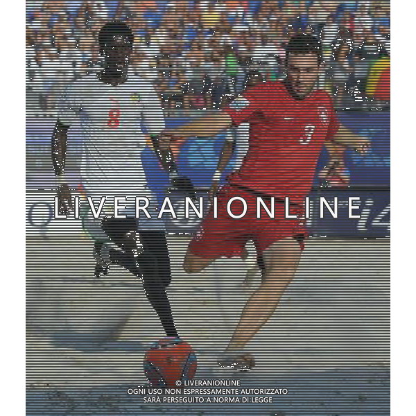 FIFA Beach Soccer World Cup 2011 Gruppo A Ravenna - 01.09.2011 Svizzera-Senegal Nella Foto:Kaspar Jaeggy-Libasse Diagne /Ph.Vitez-Ag. Aldo Liverani