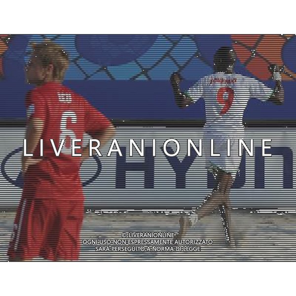 FIFA Beach Soccer World Cup 2011 Gruppo A Ravenna - 01.09.2011 Svizzera-Senegal Nella Foto:Pape Koukpaki esulta /Ph.Vitez-Ag. Aldo Liverani