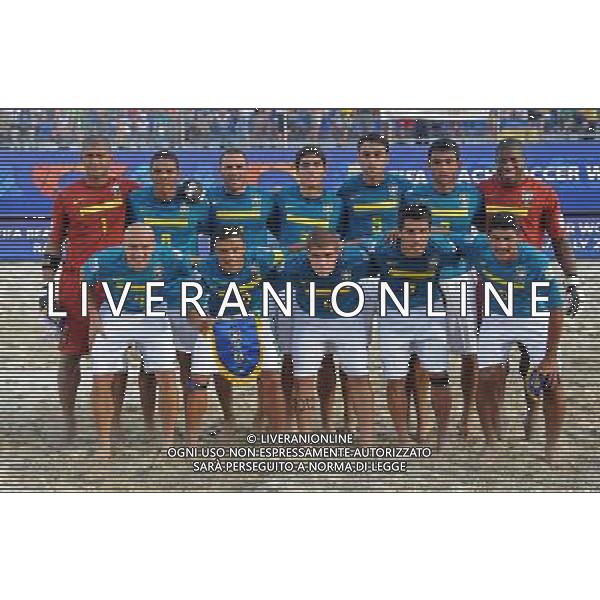 FIFA Beach Soccer World Cup 2011 Gruppo D Ravenna - 02.09.2011 Brasile-Ukraina Nella Foto:Brasile Squadra Formazione /Ph.Vitez-Ag. Aldo Liverani