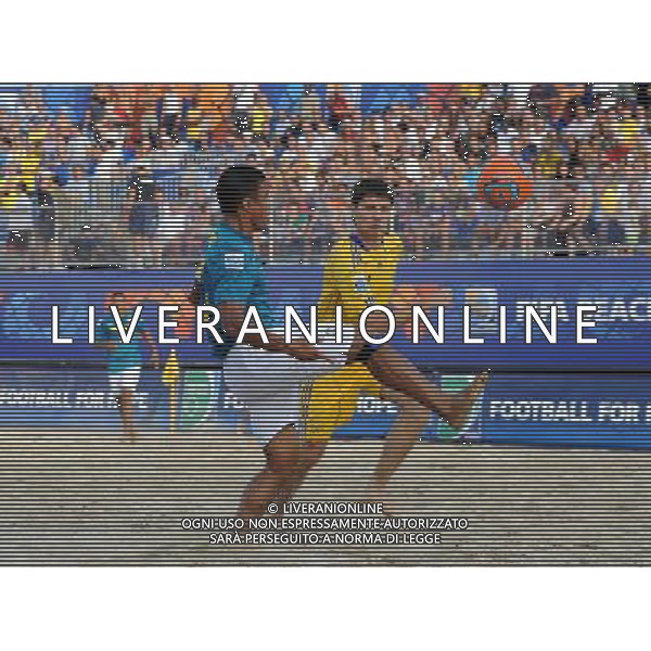 FIFA Beach Soccer World Cup 2011 Gruppo D Ravenna - 02.09.2011 Brasile-Ukraina Nella Foto:Benjamin gol /Ph.Vitez-Ag. Aldo Liverani
