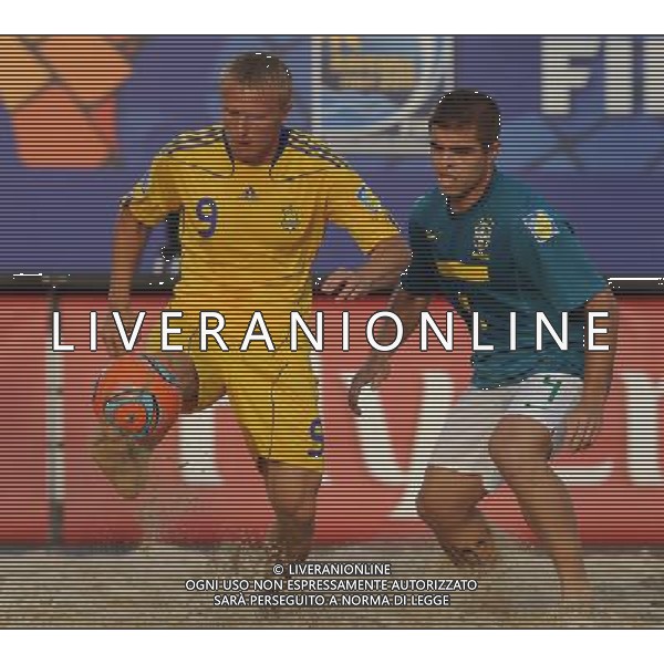 FIFA Beach Soccer World Cup 2011 Gruppo D Ravenna - 02.09.2011 Brasile-Ukraina Nella Foto:Zborovskyi-Betinho /Ph.Vitez-Ag. Aldo Liverani