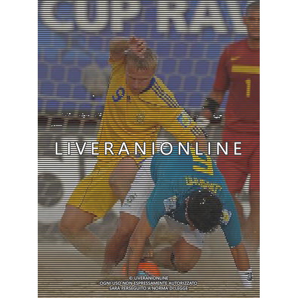 FIFA Beach Soccer World Cup 2011 Gruppo D Ravenna - 02.09.2011 Brasile-Ukraina Nella Foto:Jorginho-Zborovskyi /Ph.Vitez-Ag. Aldo Liverani