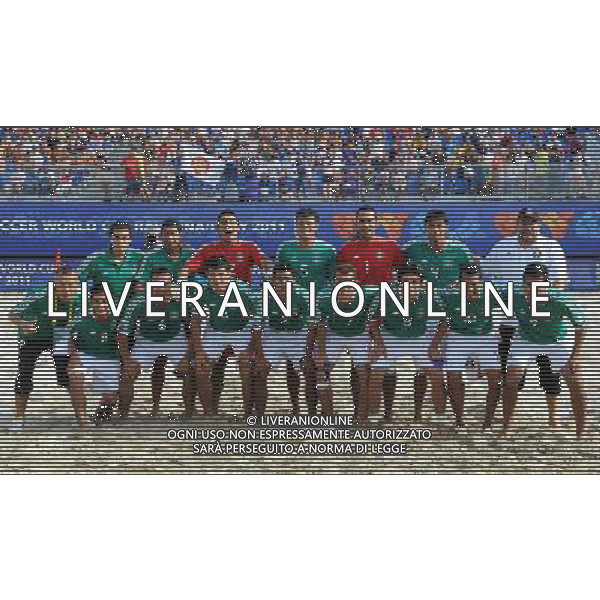 FIFA Beach Soccer World Cup 2011 Gruppo D Ravenna - 02.09.2011 Giappone-Messico Nella Foto:Messico squadra formazione /Ph.Vitez-Ag. Aldo Liverani