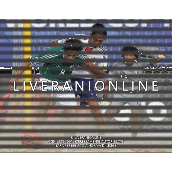 FIFA Beach Soccer World Cup 2011 Gruppo D Ravenna - 02.09.2011 Giappone-Messico Nella Foto:Cervantes-Komaki /Ph.Vitez-Ag. Aldo Liverani