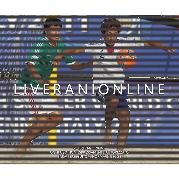 FIFA Beach Soccer World Cup 2011 Gruppo D Ravenna - 02.09.2011 Giappone-Messico Nella Foto:Toma-Mosco /Ph.Vitez-Ag. Aldo Liverani