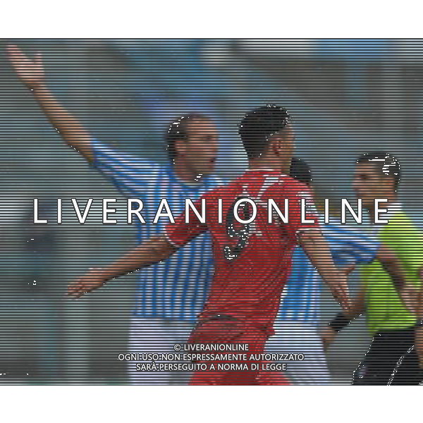 Lega Pro 1° Divisione Girone A 2011/2012 1°Giornata Ferrara - 04.09.2011 Spal-Pisa Nella Foto:perna esulta /Ph.Vitez-Ag. Aldo Liverani