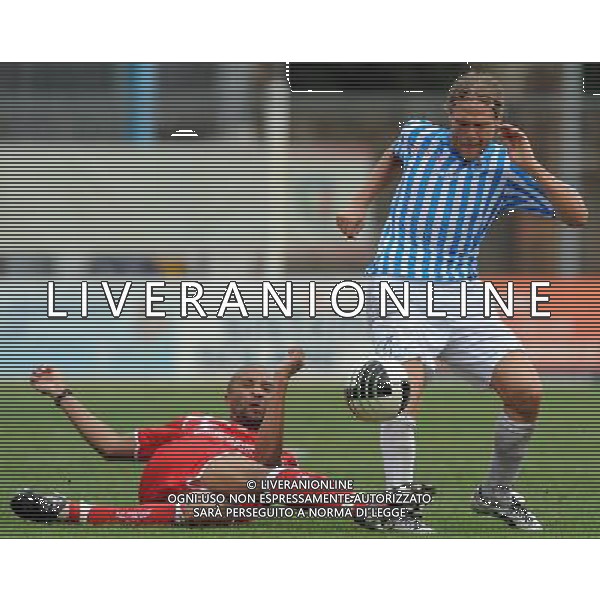 Lega Pro 1° Divisione Girone A 2011/2012 1°Giornata Ferrara - 04.09.2011 Spal-Pisa Nella Foto:bedin-audel /Ph.Vitez-Ag. Aldo Liverani