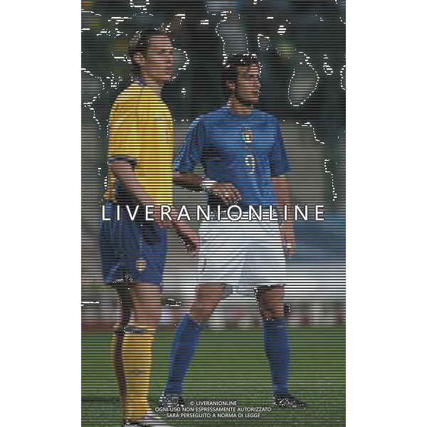 TRENTO 27/04/04 AMICHEVOLE ITALIA-SVEZIA UNDER 21 NELLA FOTO GILARDINO ALBERTO PH GIGI ARCAINI/AG.ALDO LIVERANI