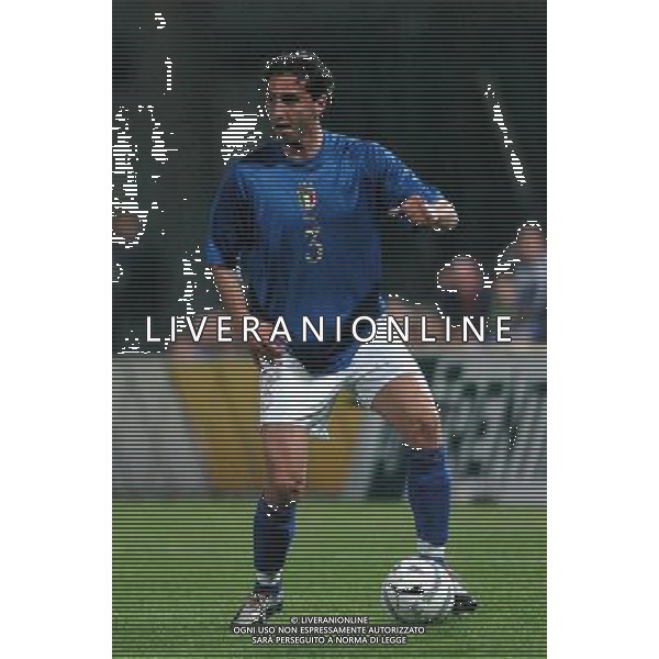 TRENTO 27/04/04 AMICHEVOLE ITALIA-SVEZIA UNDER 21 NELLA FOTO MORETTI EMILIANO PH GIGI ARCAINI/AG.ALDO LIVERANI