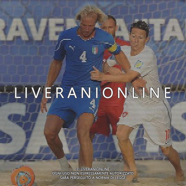 FIFA Beach Soccer World Cup 2011 Gruppo A Ravenna - 05.09.2011 Italia-Svizzera Nella Foto:Leghissa-Schirinzi /Ph.Vitez-Ag. Aldo Liverani