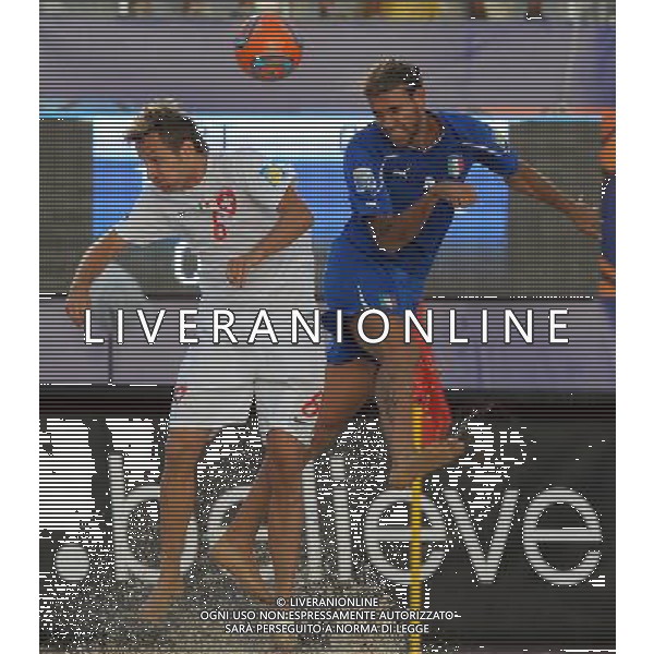 FIFA Beach Soccer World Cup 2011 Gruppo A Ravenna - 05.09.2011 Italia-Svizzera Nella Foto:Ramacciotti-Leu /Ph.Vitez-Ag. Aldo Liverani