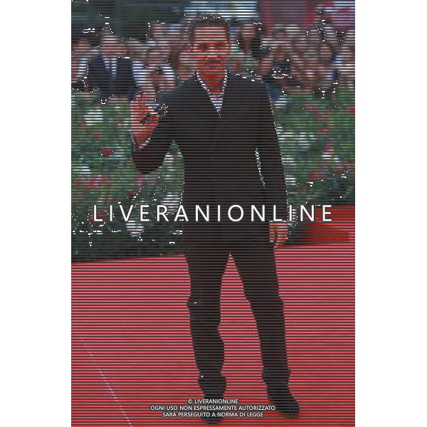 (110905) -- VENICE, Sept. 5, 2011 () -- Actor Giuseppe Fiorello poses on the red carpet for the premiere of the film \'TERRAFERMA\' at the 68th Venice International Film Festival in Venice, Italy, Sept. 4, 2011. (/Huang Xiaozhe) (zx)