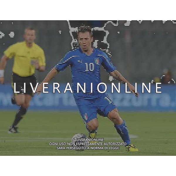 Qualificazioni ai Campionati Europei UEFA EURO 2012 Gruppo C Firenze - 06.09.2011 Italia-Slovenia Nella Foto:cassano /Ph.Vitez-Ag. Aldo Liverani