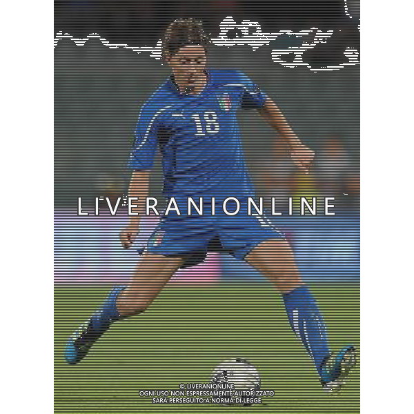 Qualificazioni ai Campionati Europei UEFA EURO 2012 Gruppo C Firenze - 06.09.2011 Italia-Slovenia Nella Foto:montolivo /Ph.Vitez-Ag. Aldo Liverani