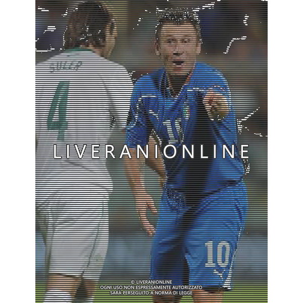 Qualificazioni ai Campionati Europei UEFA EURO 2012 Gruppo C Firenze - 06.09.2011 Italia-Slovenia Nella Foto:cassano /Ph.Vitez-Ag. Aldo Liverani