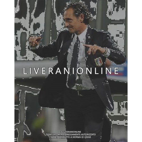 Qualificazioni ai Campionati Europei UEFA EURO 2012 Gruppo C Firenze - 06.09.2011 Italia-Slovenia Nella Foto:prandelli /Ph.Vitez-Ag. Aldo Liverani