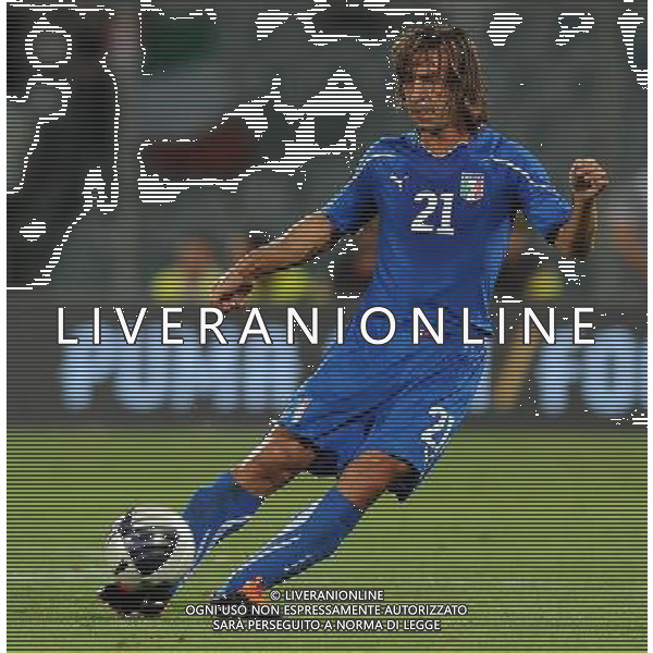 Qualificazioni ai Campionati Europei UEFA EURO 2012 Gruppo C Firenze - 06.09.2011 Italia-Slovenia Nella Foto:pirlo /Ph.Vitez-Ag. Aldo Liverani